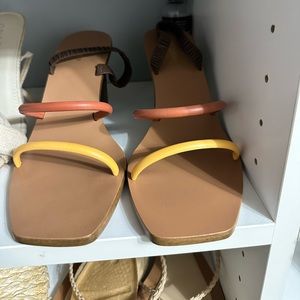 Authentic cult Gaia leather sandals